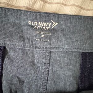 Old Navy Active StretchTech Blue Shorts